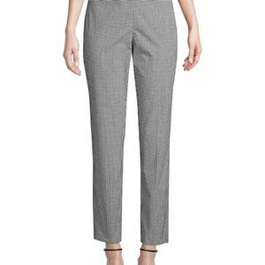 Donna Karan Gingham Black and White Pants Size 4